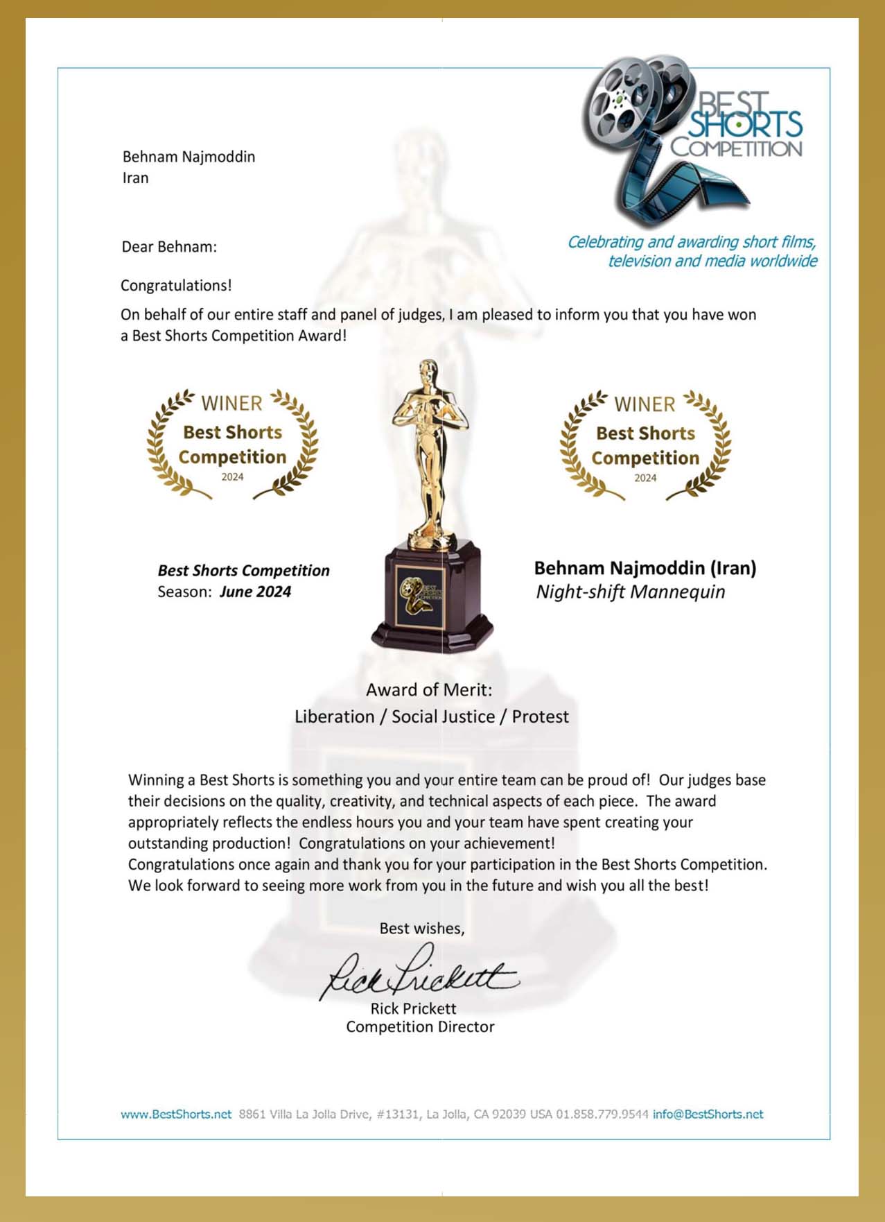 Award